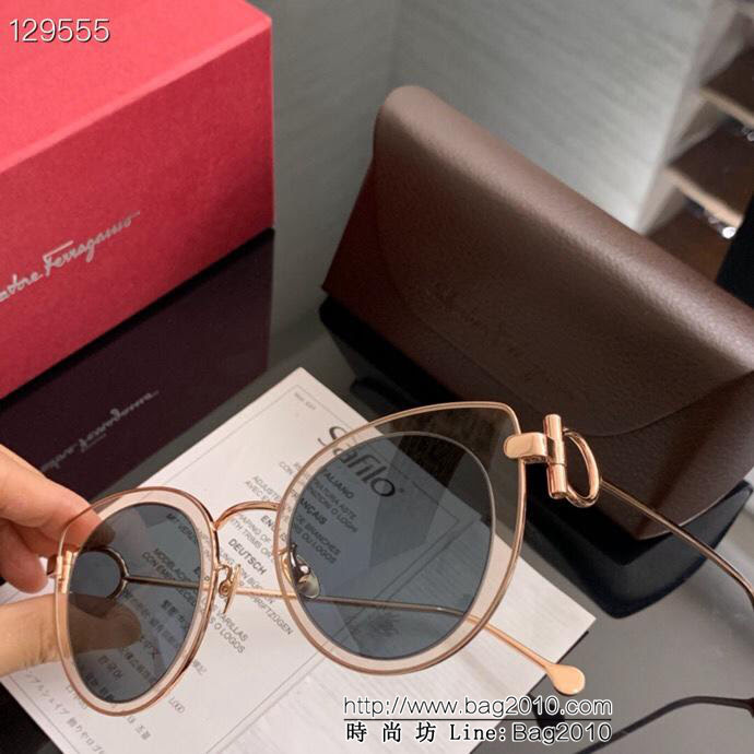 Ferragamo菲拉格慕 官網新款 香港代購品質 原單貨 圓框 太陽眼鏡  lly1454